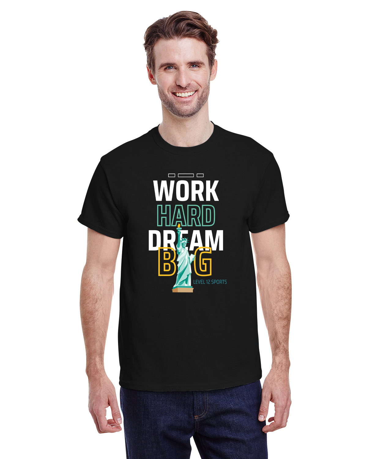 Short Sleeve - L12 Sports Clothing - Work Hard Dream Big