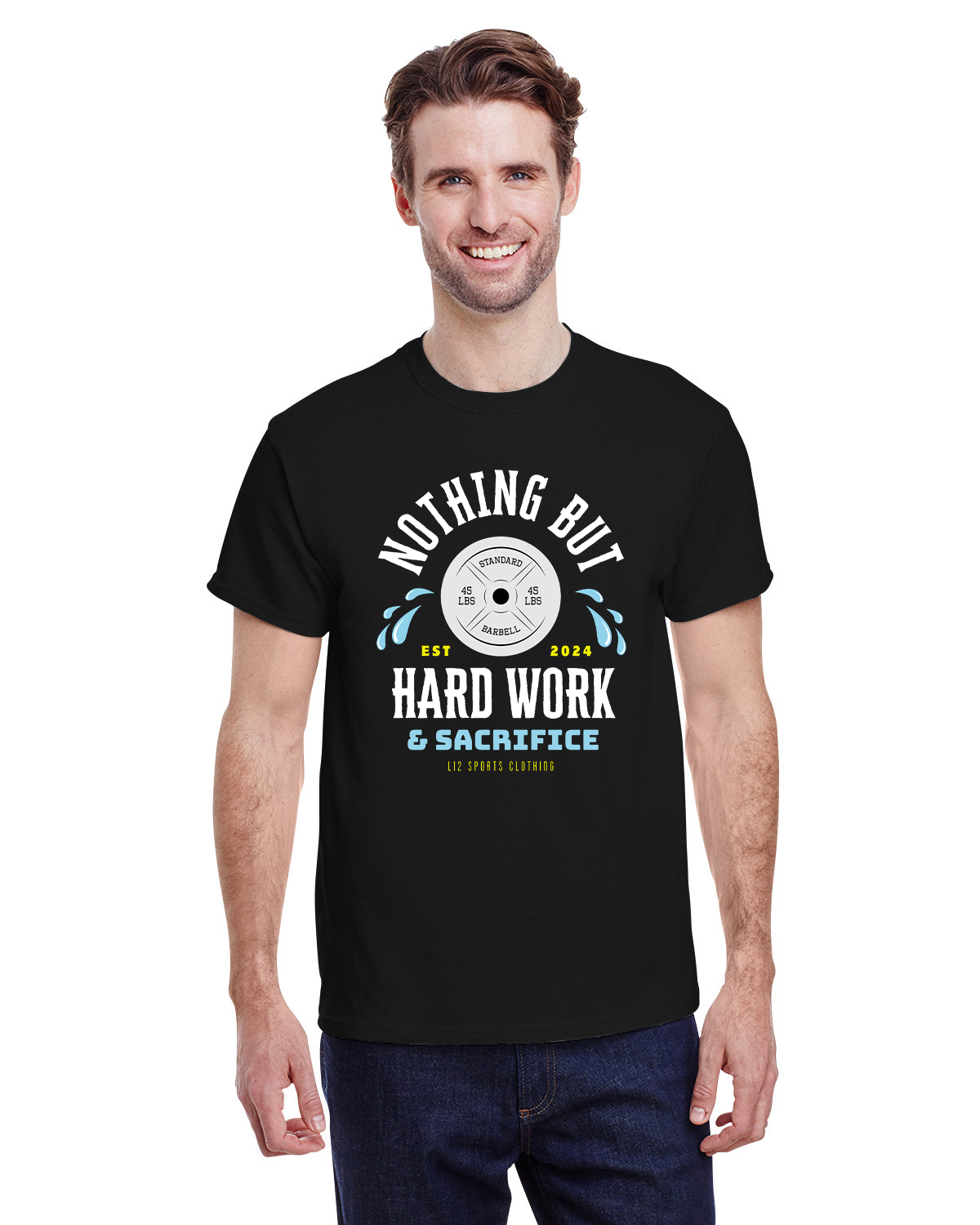 Short Sleeve - L12 Sports Clothing - Hard Work