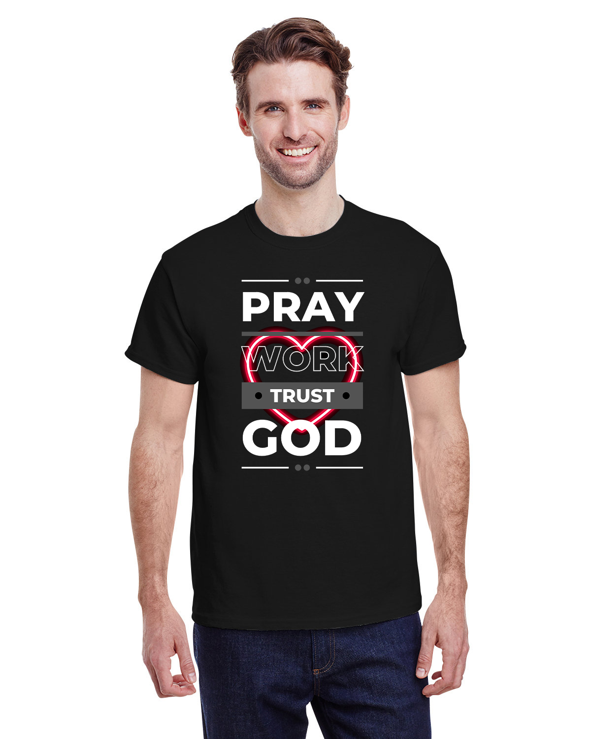 Short Sleeve - L12 Sports Clothing - Pray Work Trust God