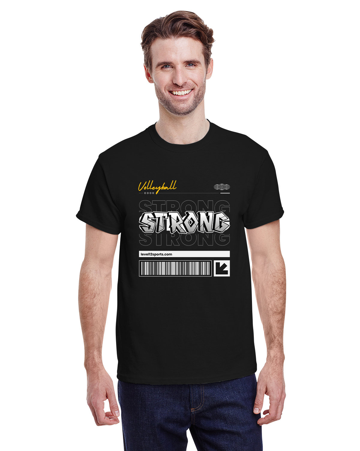 Short Sleeve - L12 Sports Clothing - Volleyball Strong