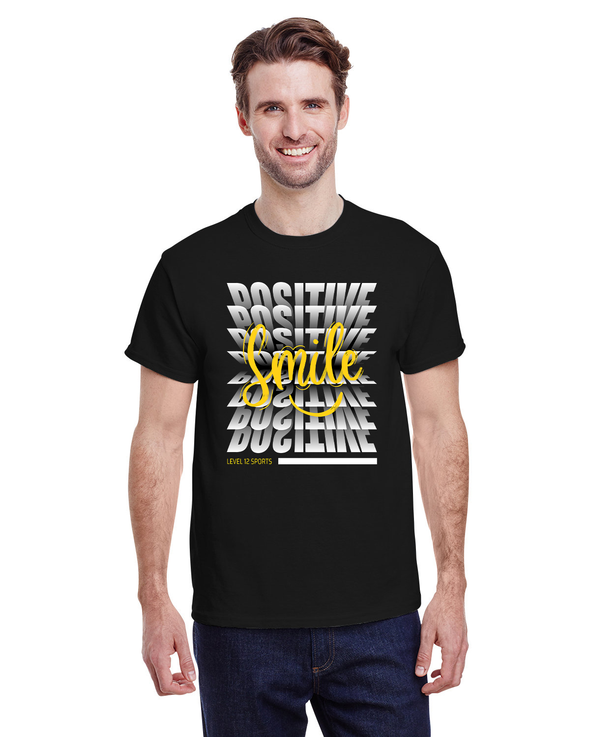 Short Sleeve - L12 Sports Clothing - Positive Smile