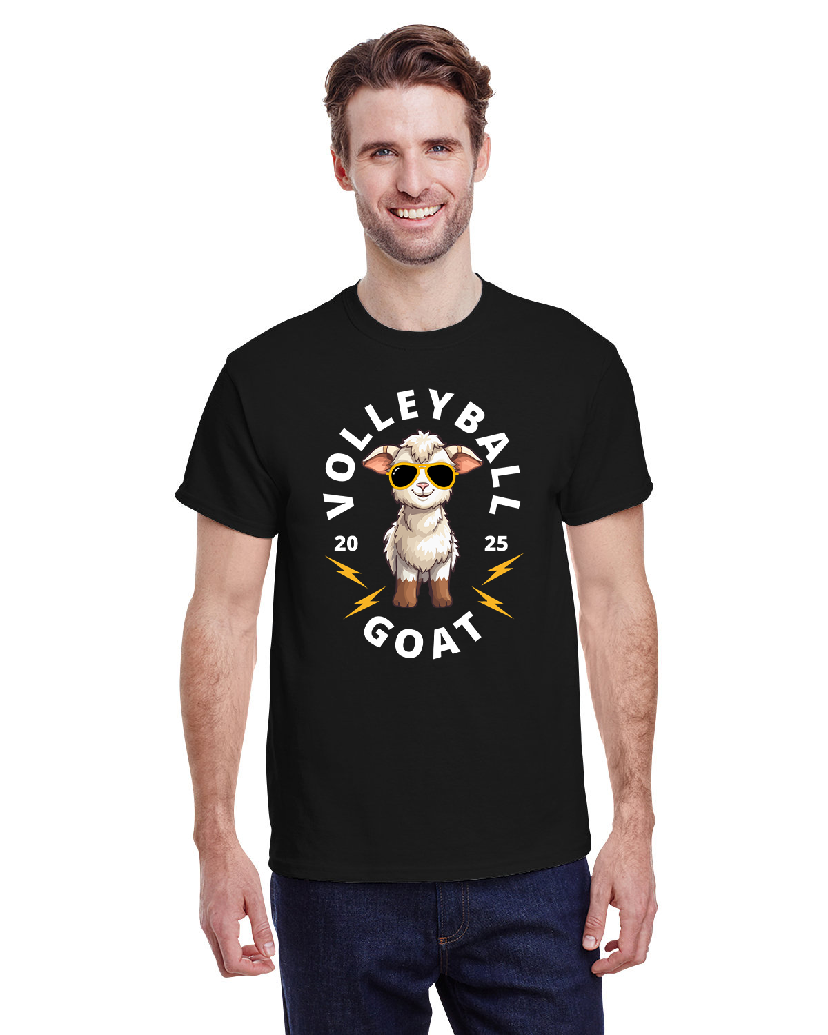 Short Sleeve - L12 Sports Clothing - Volleyball Goat