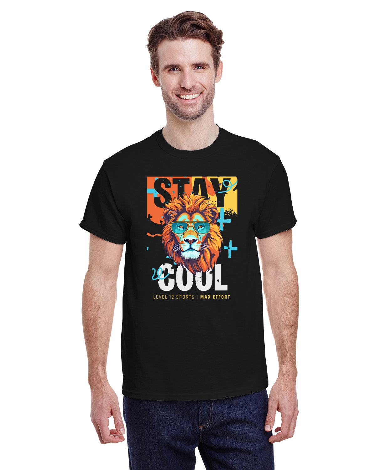 Short Sleeve - L12 Sports Clothing - Stay Cool (Lion)