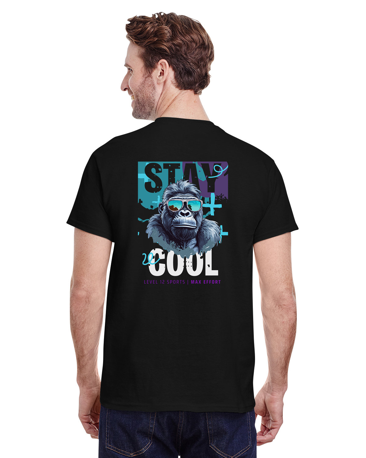 Short Sleeve - L12 Sports Clothing - Stay Cool (Monkey 2)