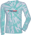 Tie-Dye Long Sleeves - USA CUP Qualifier Texas 2026 - horizontal red and blue