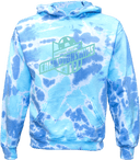 Tie-Dye Hoodies - NAL Championship 2026 - Teal Inverted