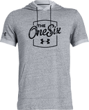 Under Armour Stadium Short Sleeve Hoodie - UA The One Six 2026 (Black)