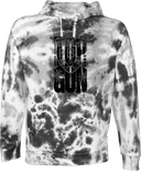Under Armour Rival Fleece Hoodie Tie-Dye - FBU Top Gun 2026 (Black Square)