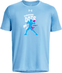 Under Armour Tech Team Short Sleeve - Unrivaled Flag Youth Flag Football World Championships 2026 - HERO 5W