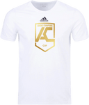 Adidas Cotton T-Shirt - Adidas Champions Cup 2026 - gold