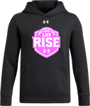 Under Armour Team Icon Fleece Hoodie - UA Rise Girls Session l 2026 (Neon Pink)