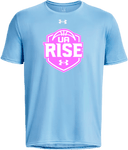 Under Armour Tech Team Short Sleeve - UA Rise Girls Session l 2026 (Neon Pink)