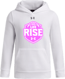 Under Armour Team Icon Fleece Hoodie - UA Rise Girls Session l 2026 (Neon Pink)