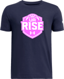 Under Armour Athletics Short Sleeve - UA Rise Girls Session l 2026 (Neon Pink)