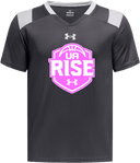 Under Armour Big Win Flag Jersey - UA Rise Girls Session l 2026 (Neon Pink)
