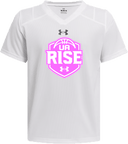 Under Armour Big Win Flag Jersey - UA Rise Girls Session l 2026 (Neon Pink)