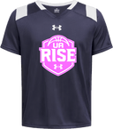 Under Armour Big Win Flag Jersey - UA Rise Girls Session l 2026 (Neon Pink)
