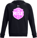 Under Armour Rival Fleece Hoodie - UA Rise Girls Session l 2026 (Neon Pink)