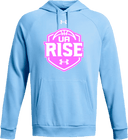 Under Armour Rival Fleece Hoodie - UA Rise Girls Session l 2026 (Neon Pink)