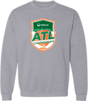 Crew Sweatshirt - Veolia Atlanta Pickleball Championships 2026 (White Text Badge)
