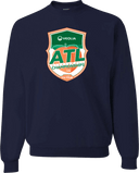 Crew Sweatshirt - Veolia Atlanta Pickleball Championships 2026 (White Text Badge)