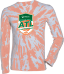 Tie-Dye Long Sleeves - Veolia Atlanta Pickleball Championships 2026 (White Text Badge)