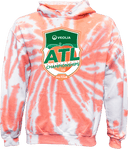 Tie-Dye Hoodies - Veolia Atlanta Pickleball Championships 2026 (White Text Badge)