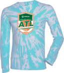 Tie-Dye Long Sleeves - Veolia Atlanta Pickleball Championships 2026 (White Text Badge)
