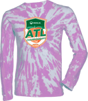 Tie-Dye Long Sleeves - Veolia Atlanta Pickleball Championships 2026 (White Text Badge)