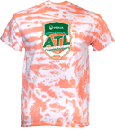 Tie-Dye Short Sleeves - Veolia Atlanta Pickleball Championships 2026 (White Text Badge)