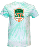 Tie-Dye Short Sleeves - Veolia Atlanta Pickleball Championships 2026 (White Text Badge)