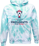 Tie-Dye Hoodies - USYS GA Presidents Cup (w1/3) 2026 (Navy and Red Text)