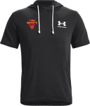 Under Armour Rival Terry Short-sleeve Hoodie - Sockeye Smash 2027