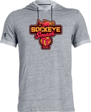 Under Armour Stadium Short Sleeve Hoodie - Sockeye Smash 2027