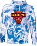 Under Armour Rival Fleece Hoodie Tie-Dye - Sockeye Smash 2027