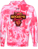 Under Armour Rival Fleece Hoodie Tie-Dye - Sockeye Smash 2027