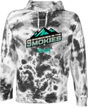 Under Armour Rival Fleece Hoodie Tie-Dye - Showdown In The Smokies 2026 (Green Top Court Text )