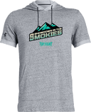 Under Armour Stadium Short Sleeve Hoodie - Showdown In The Smokies 2026 (Green Top Court Text )