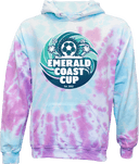 Tie-Dye Hoodies - Emerald Coast Cup 2026 (Main Logo)