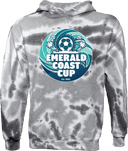 Tie-Dye Hoodies - Emerald Coast Cup 2026 (Main Logo)