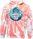 Tie-Dye Hoodies - Emerald Coast Cup 2026 (Main Logo)