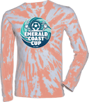 Tie-Dye Long Sleeves - Emerald Coast Cup 2026 (Main Logo)