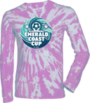 Tie-Dye Long Sleeves - Emerald Coast Cup 2026 (Main Logo)