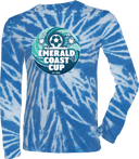 Tie-Dye Long Sleeves - Emerald Coast Cup 2026 (Main Logo)