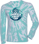 Tie-Dye Long Sleeves - Emerald Coast Cup 2026 (Main Logo)
