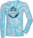 Tie-Dye Long Sleeves - Emerald Coast Cup 2026 (Main Logo)