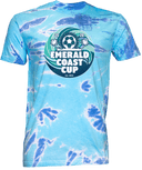 Tie-Dye Short Sleeves - Emerald Coast Cup 2026 (Main Logo)