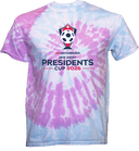 Tie-Dye Short Sleeves - USYS NJ Presidents Cup 2026 (Red & Navy)