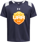 Under Armour Big Win Flag Jersey - Girls UAA Session I 2026 (Peach Cream)