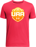 Under Armour Athletics Short Sleeve - Girls UAA Session I 2026 (Peach Cream)